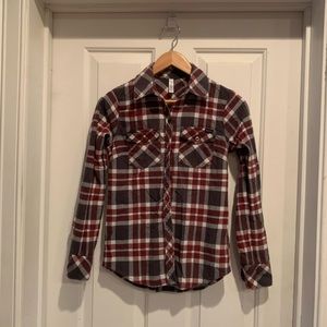 RVCA women’s flannel XS